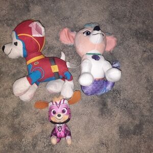 paw patrol random plush set